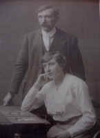 Sarah Elizabeth Rogers, from Moneydarragh and Henry J. Doyle from Kilkeel.  Miners of Mourne, Mourne Mountains, Co. Down, Northern Ireland, mining in Butte, Montana.