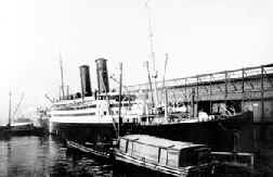 SS Tuscania - the ship that Henry J. Doyle traveled to New York, USA in 1915. Ellis Island, Miners of Mourne, Butte, Montana, mining, mines, genealogy.