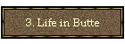 3. Life in Butte